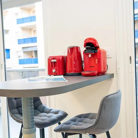 Sublime 2p - 10 Min Near Beaches - Air Conditioning - Garage 昂蒂布