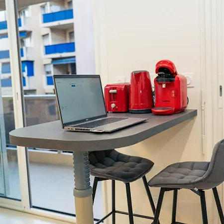 公寓 Sublime 2p - 10 Min Near Beaches - Air Conditioning - Garage